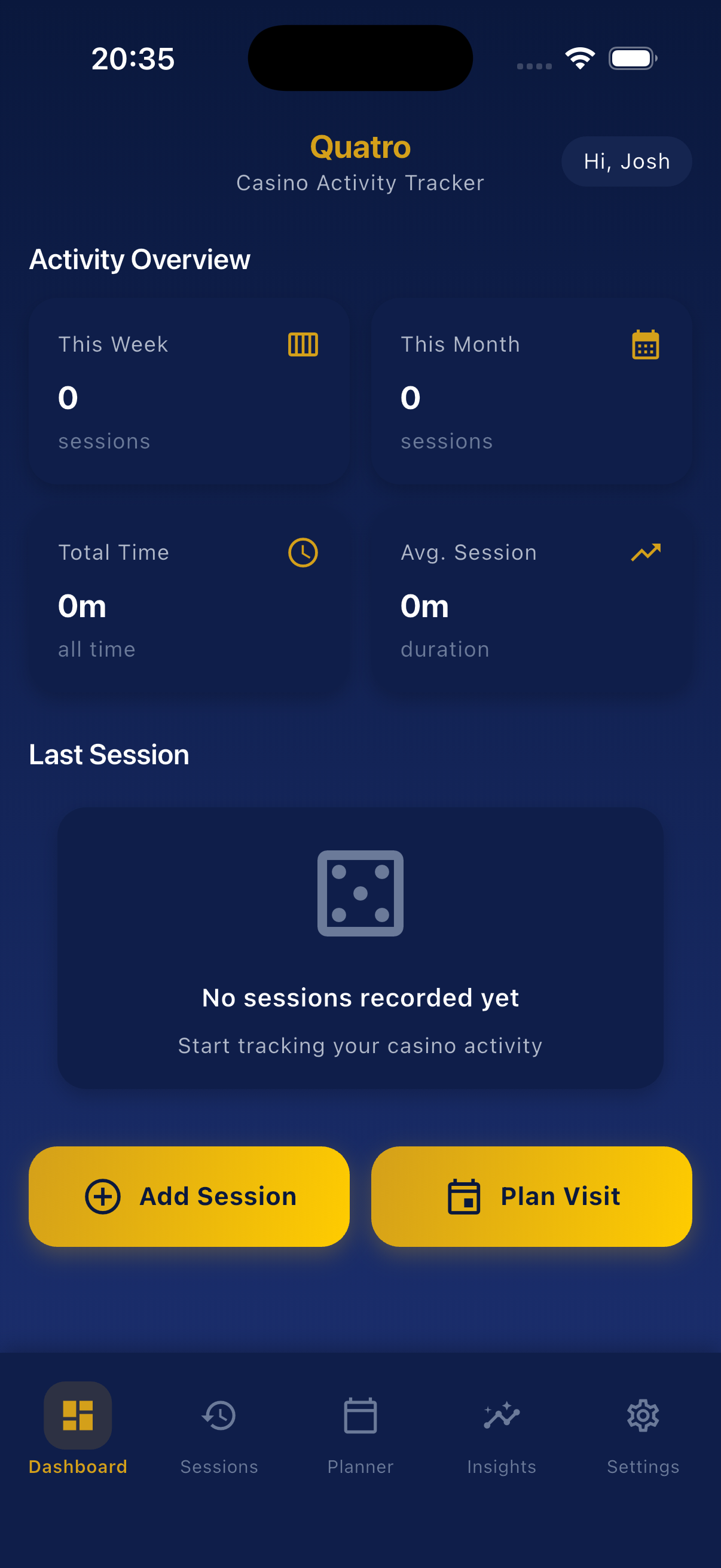 Session Management Feature